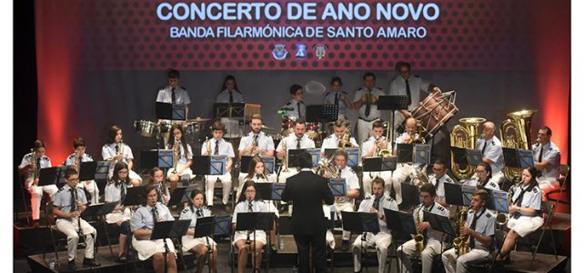 CONCERTO DE ANO NOVO PELA BANDA FILARMÓNICA DE SANTO AMARO CONCERTO DE ANO NOVO PELA BANDA FILARMÓNICA DE SANTO AMARO