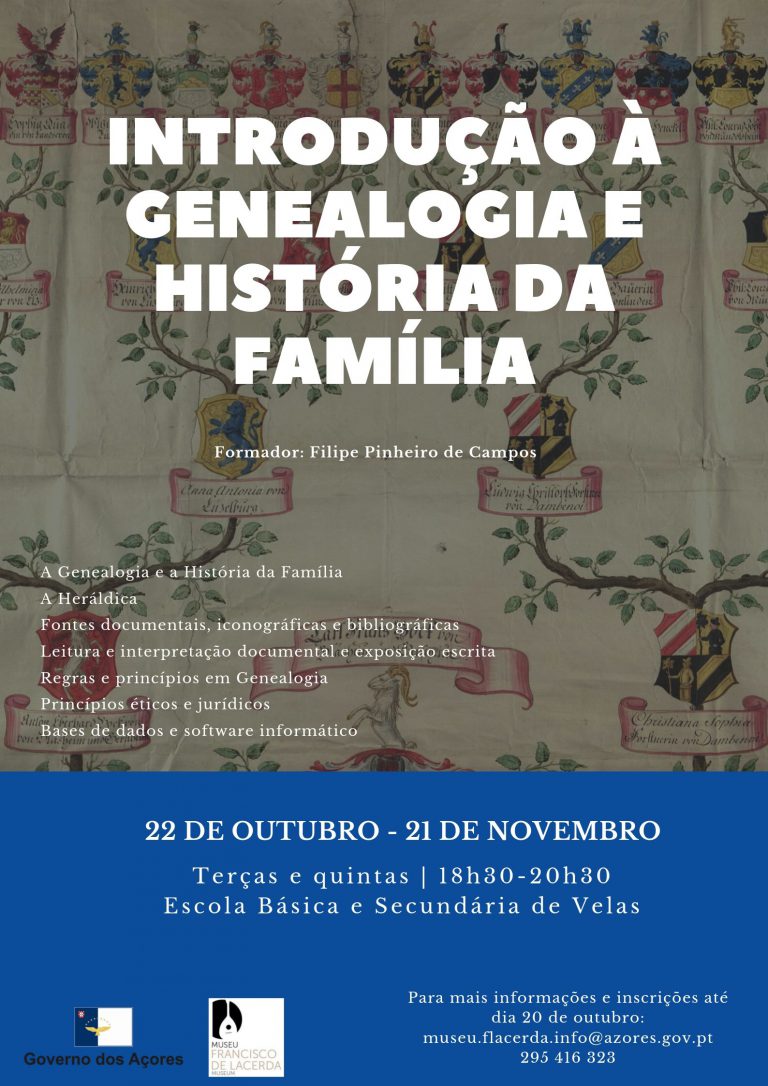 “INTRODUÇÃO À GENEALOGIA E HISTÓRIA DA FAMÍLIA” – MUNICIPIO DE VELAS