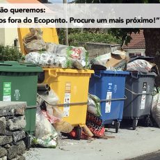 FAÇA A CORRETA SEPARAÇÃO DOS RESÍDUOS E COLOQUE NO ECOPONTO CERTO