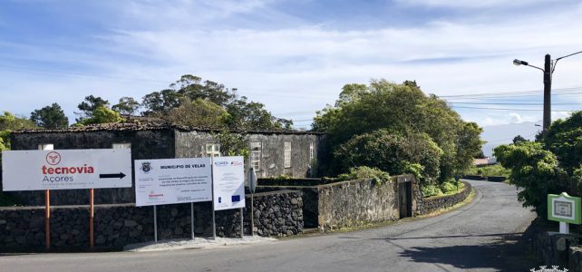 OBRA DA CICLOVIA DO TEU – TRILHO ECOLÓGICO DA URZELINA – EM CURSO OBRA DA CICLOVIA DO TEU – TRILHO ECOLÓGICO DA URZELINA – EM CURSO