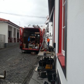 MUNICÍPIO REALIZA OBRAS DE REABILITAÇÃO NO EDIFÍCIO DOS PAÇOS DO CONCELHO