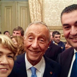 PRESIDENTE DO MUNICÍPIO DE VELAS MARCA PRESENÇA NA TOMADA DE POSSE DO XX PRESIDENTE DA REPÚBLICA