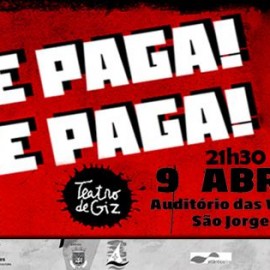 GRUPO DE TEATRO DO FAIAL APRESENTA A PEÇA “NÃO SE PAGA! NÃO SE PAGA”