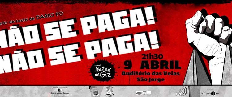 GRUPO DE TEATRO DO FAIAL APRESENTA A PEÇA “NÃO SE PAGA! NÃO SE PAGA”