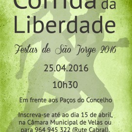 CORRIDA DA LIBERDADE – INSCRIÇÕES