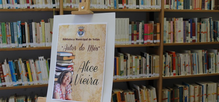 ALICE VIEIRA É A AUTORA DO MÊS DE JUNHO NA BIBLIOTECA MUNICIPAL DE VELAS