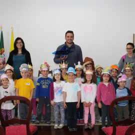 MUNICÍPIO DE VELAS RECEBE ALUNOS DO JARDIM DE INFÂNCIA DA EB1/JI DE VELAS