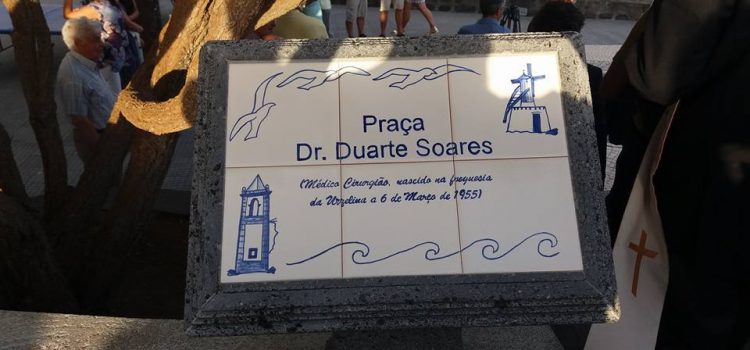 PRESIDENTE DO MUNICÍPIO DE VELAS PRESENTE EM HOMENAGEM A DR. DUARTE SOARES