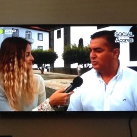 PRESIDENTE DO MUNICÍPIO DE VELAS NO PROGRAMA “SOCIAL AÇORES”