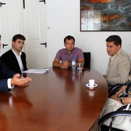 SECRETÁRIA DE ESTADO ADJUNTA E DA ADMINISTRAÇÃO INTERNA APRESENTA CUMPRIMENTOS AO MUNICÍPIO DE VELAS