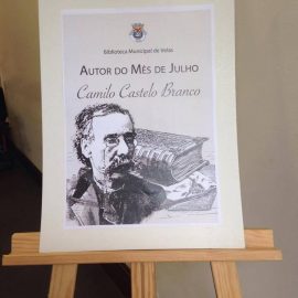 CAMILO CASTELO BRANCO É O AUTOR DO MÊS DE JULHO NA BIBLIOTECA MUNICIPAL DE VELAS CAMILO CASTELO BRANCO É O AUTOR DO MÊS DE JULHO NA BIBLIOTECA MUNICIPAL DE VELAS