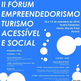 II FÓRUM DE EMPREENDORISMO TURISMO ACESSÍVEL E SOCIAL