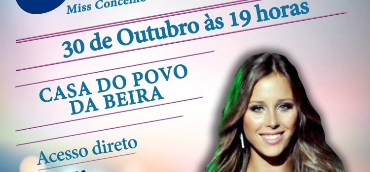 MISS ILHA DE SÃO JORGE DECIDE-SE NO DIA 30 DE OUTUBRO