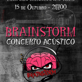 CONCERTO ACÚSTICO DA BANDA BRAINSTORM NO AUDITÓRIO MUNICIPAL DAS VELAS CONCERTO ACÚSTICO DA BANDA BRAINSTORM NO AUDITÓRIO MUNICIPAL DAS VELAS