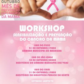 WORKSHOP DE SENSIBILIZAÇÃO E PREVENÇÃO DO CANCRO DA MAMA