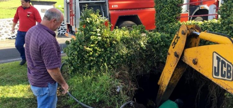 LIMPEZA E DESOBSTRUÇÃO DE AQUEDUTOS NA FREGUESIA DE SANTO AMARO