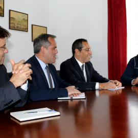 SECRETÁRIO REGIONAL DA AGRICULTURA E FLORESTAS APRESENTA CUMPRIMENTOS AO MUNICÍPIO DE VELAS