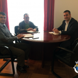 PRESIDENTE DO CONSELHO DE ADMINISTRAÇÃO DA ATLANTICOLINE APRESENTA CUMPRIMENTOS AO MUNICÍPIO DE VELAS