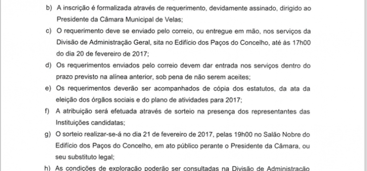 EDITAL 486/1.1.3 – INSCRIÇÕES PARA CEDÊNCIA DO BAR APNEIA