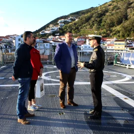 NRP VIANA DO CASTELO NO PORTO COMERCIAL DAS VELAS