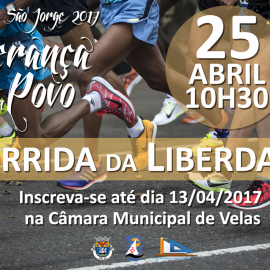 INSCREVA-SE NA CORRIDA DA LIBERDADE!