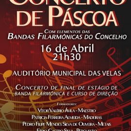 CONCERTO DE PÁSCOA NO AUDITÓRIO MUNICIPAL DAS VELAS