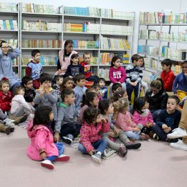 HORA DO CONTO DO MÊS DE MARÇO NA BIBLIOTECA MUNICIPAL