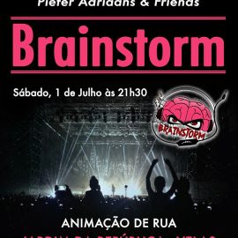 BRAINSTORM EM CONCERTO NO JARDIM DA REPÚBLICA