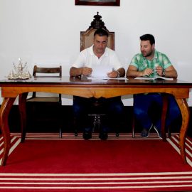 MUNICÍPIO DE VELAS ASSINA PROTOCOLO COM GRUPO DESPORTIVO VELENSE