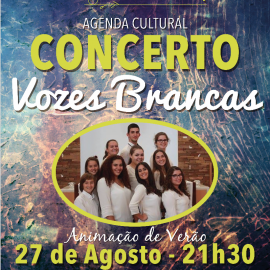 CONCERTO COM “VOZES BRANCAS” NA MATRIZ DAS VELAS