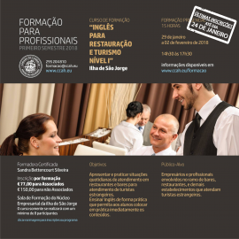 CÂMARA DE COMÉRCIO DE ANGRA DO HEROÍSMO PROMOVE CURSO DE INGLÊS