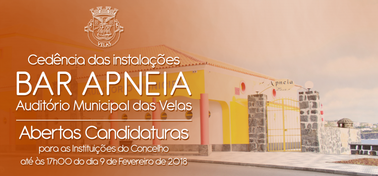 CEDÊNCIA DAS INSTALAÇÕES DO BAR APNEIA