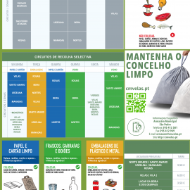 VAMOS TODOS JUNTOS MANTER O NOSSO CONCELHO LIMPO