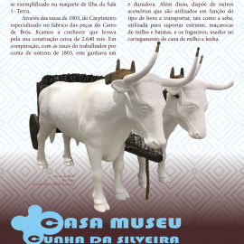 “A PEÇA DO MÊS” NA CASA MUSEU CUNHA DA SILVEIRA