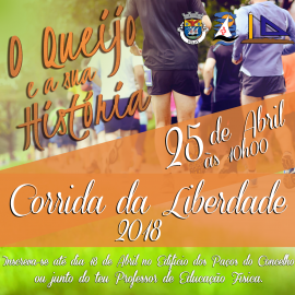 INSCREVA-SE NA CORRIDA DA LIBERDADE!