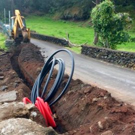 CONSTRUÇÃO DE CONDUTA EM VIA MUNICIPAL FREGUESIA DA URZELINA