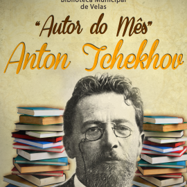 ANTON TCHEKHOV É O AUTOR DO MÊS DE OUTUBRO NA BIBLIOTECA MUNICIPAL