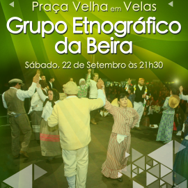 ANIMAÇÃO DE RUA COM O GRUPO ETNOGRÁFICO DA BEIRA