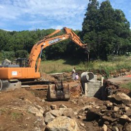 OBRA DO AQUEDUTO POÇO NOVO EM ROSAIS 