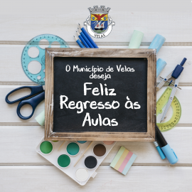 O Município deseja um feliz regresso às aulas…