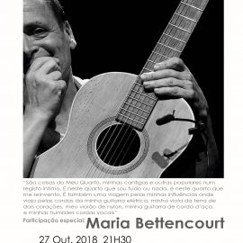 CONCERTO COM LUÍS BETTENCOURT “NO MEU QUARTO”