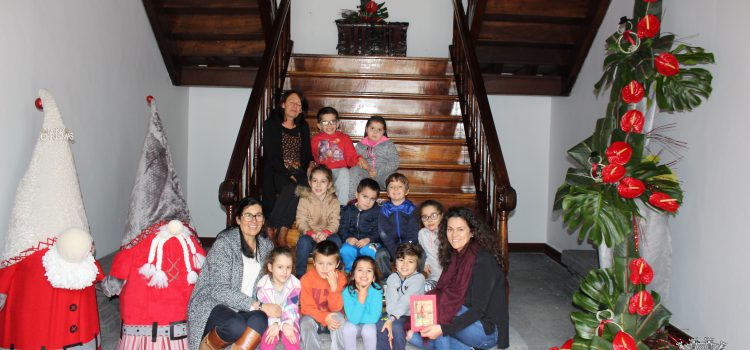 VISITA DA TURMA DO PRÉ-ESCOLAR DA ESCOLA BÁSICA DE VELAS