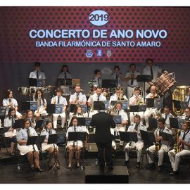 CONCERTO DE ANO NOVO PELA BANDA FILARMÓNICA DE SANTO AMARO