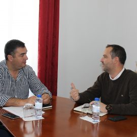 MUNICÍPIO REÚNE COM PRESIDENTE DA PORTOS DOS AÇORES