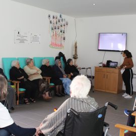 MUNICÍPIO DESENVOLVE ATIVIDADE COM CENTRO DE DIA DA CASA DE REPOUSO JOÃO INÁCIO DE SOUSA