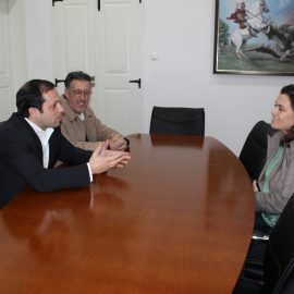 LIDER PSD/AÇORES APRESENTA CUMPRIMENTOS AO MUNICÍPIO DE VELAS