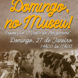 DOMINGO, NO MUSEU!