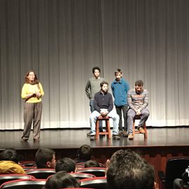 WORKSHOP DE TEATRO AOS ALUNOS DA ESCOLA PROFISSIONAL DA ILHA DE SÃO JORGE