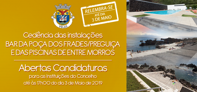 Instalações do Bar da Poça dos Frades, Preguiça e das Piscinas de Entre Morros