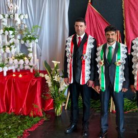 PRESIDENTE DO MUNICÍPIO DE VELAS MARCA PRESENÇA NAS FESTAS DO DIVINO ESPÍRITO SANTO DA CASA DO TRIÂNGULO